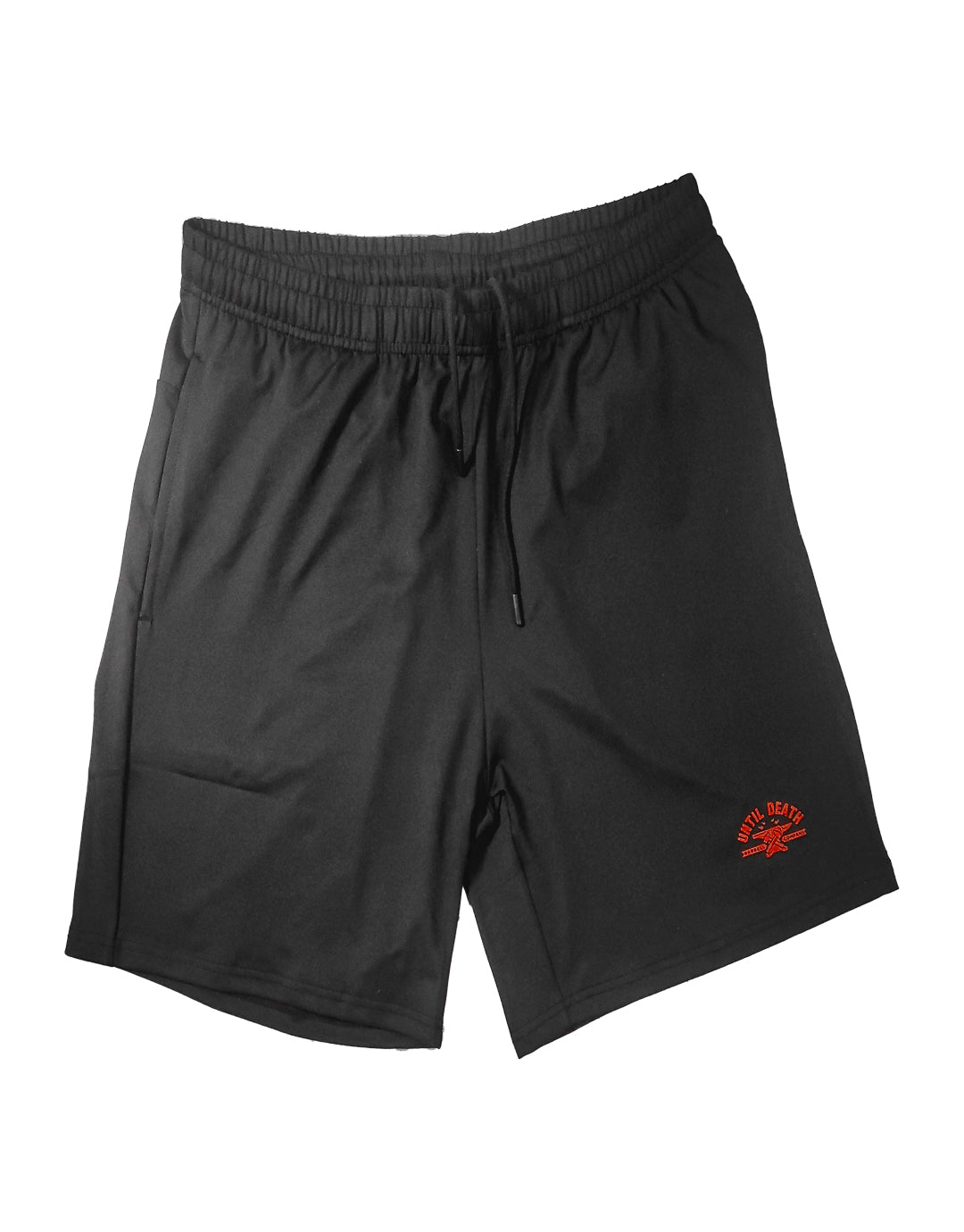 Black Shorts Until Death Barbell Company